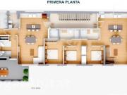 ¡TERCERA LÍNEA DE PLAYA! EXTERIOR EN RESIDENCIAL CON...