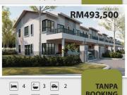 teres 2 tingkat [double storey terrace house] salak...