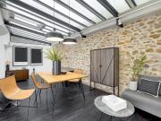 Ternes Maillot, Appartement 3 pièces style atelier avec...