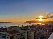 Terraço panorâmico com vista para o Rio Sado e montanhas...