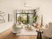 Terrace style apartment with private street access