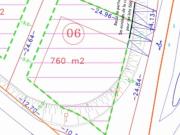 Terrain 760 m²