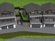 Terrain avec permis de construire en force – Projet de 3...