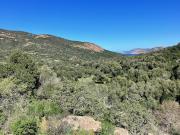 Terrain avec vue panoramique en bord de mer
