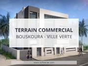 Terrain commercial à vendre 1003m2 – Ville Verte Bouskoura