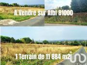 Terrain de 11884 m2 Albi, France