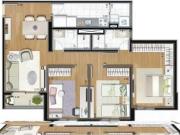 TERRARA INTERLAGOS 74m² R$ 830.000,00