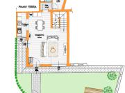Terratetto in vendita a Cascina 122 mq Rif: 1229288