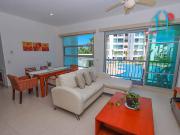 Terraza con vista a la alberca y áreas comunes Terraza con vista a la alberca y áreas comunes