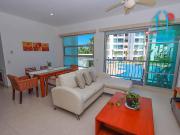 Terraza con vista a la alberca y áreas comunes