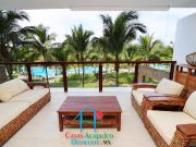 Terraza Con Vista A las albercas