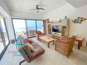 Terraza Doble Con Vista A Las Albercas Y al mar