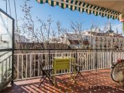 Terraza muy luminosa en pleno corazón de Madrid
