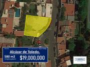 Terreno 580 m2 plano y limpio en Alcázar de Toledo