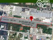 Terreno AV. Colosio 28,606 m2 con frent a Avenida