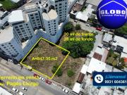 Terreno céntrico en venta 847 m2 Pagés llergo casi esq....