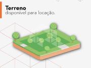 Terreno com 400m² para alugar por R$ 1.200