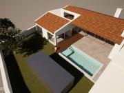 TERRENO COM PROJECTO PARA MORADIA COM PISCINA BARO DE SO...