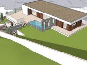 Terreno com Projeto Aprovado para Moradia V3 com Piscina...