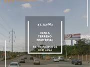 Terreno comercial en venta 47.750m2 Av. Francisco de...