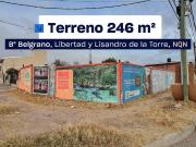 Terreno comercial, en venta, B°Belgrano, Neuquen