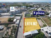 Terreno comercial en venta Los Gavilanes Sur de Manta