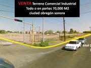 terreno comercial industrial en venta todo o en partes...