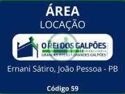 Terreno comercial para Locação em João Pessoa/PB Ernani...