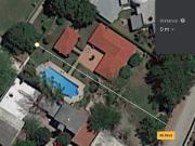 Terreno con alberca, 3 cuadras de carretera Nacional