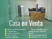 TERRENO CON CASA A $35MIL