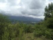 Terreno con hermosa vista en Carretera Nacional