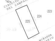 Terreno de 160 M2, características únicas en el Mirador...