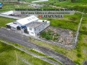 Terreno de 895 m² en venta al norte de Latacunga, ideal...