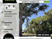 Terreno de generosas dimensiones en Santa Teresita Calle...