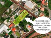 TERRENO DE VENTA EN SAN RAFAEL POR C.C. SAN LUÍS PARA...