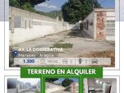Terreno en Alquiler en Maracay Aragua 3 hab