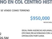 Terreno en Centro
