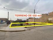 TERRENO EN ESQUINA DE 530 M2 EN AV JUAN LECAROS