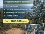 terreno en frontera el rodeo 450 m2