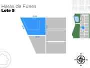 Terreno en Harás de Funes de 1704m2