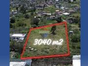 Terreno en huachi san francisco de 3040m2