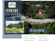 TERRENO EN LAS CAÑADAS COUNTRY CLUB