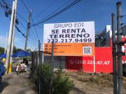 TERRENO EN RENTA SOBRE LA RECTA A CHOLULA Y PERIFERICO