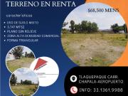 Terreno en renta en Micaelita, San Pedro Tlaquepaque,...
