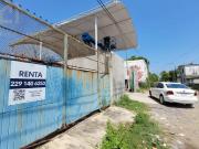 Terreno en renta en Veracruz, de 200 m2, con piso y...