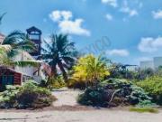 Terreno en San Benito frente al mar de 21 ml