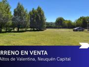 TERRENO EN VENTA 1000M2 | ALTOS DE VALENTINA | NQN