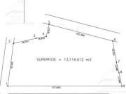 Terreno en venta 13116 metros comercial en zona centro...