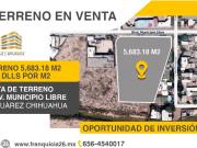 TERRENO EN VENTA