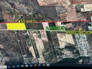 Terreno en venta 15 hect?reas Industrial salinas...